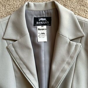 Roaman's Women's Gray Blazer
